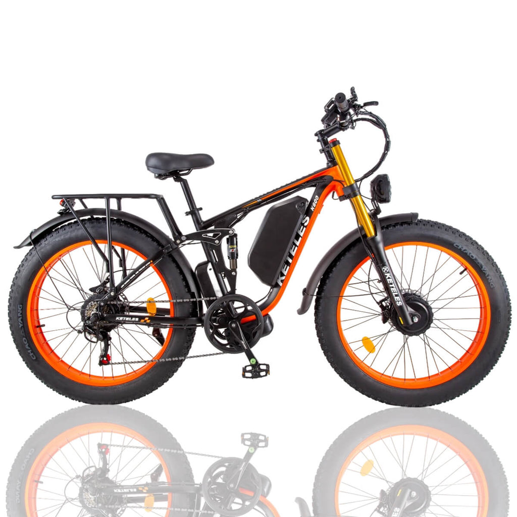 KETELES K800Pro 2000W Dual Motor 48V 23AH Battery Electric Bike