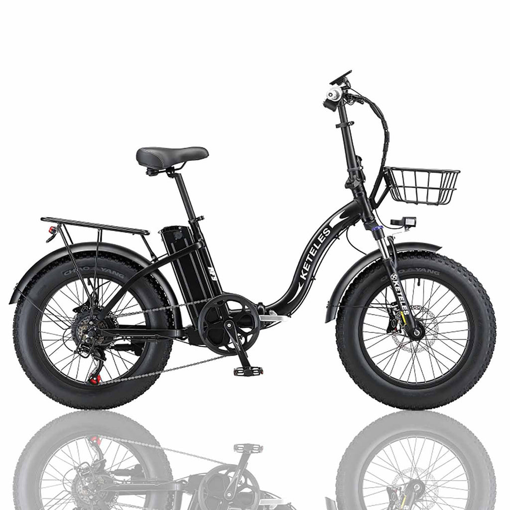 KETELES KF9 20 Inch Fat Tire Folding Electric Bicycle